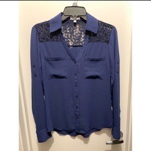 Express slim fit portofino shirt